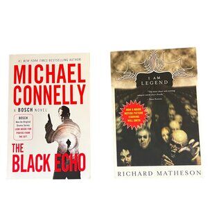 2-Book Bundle: The Black Echo (Michael Connelly)/I Am Legend (Richard Matheson)